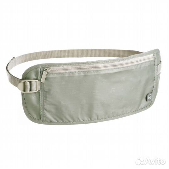 Бумажник потайной на пояс (Цвета бежевый и черный)