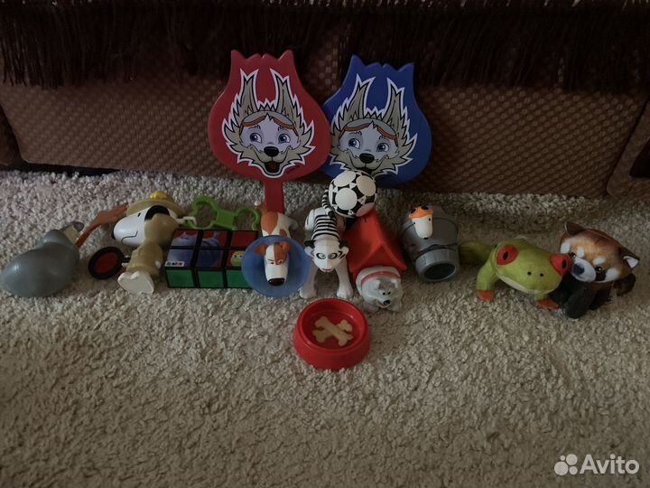 Игрушки macdonalds