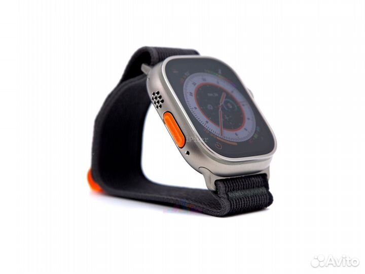 Watch Ultra 49 мм Titanium Case with Black/Grey Tr