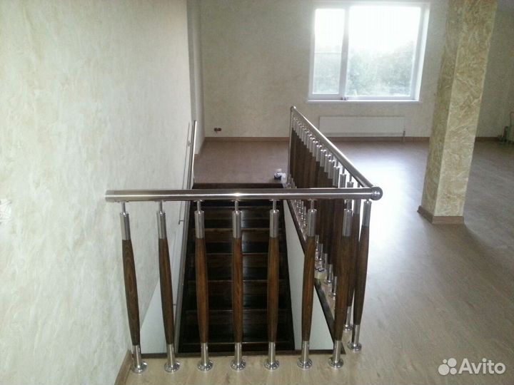 Ограждения, перила, поручни из нержавейки