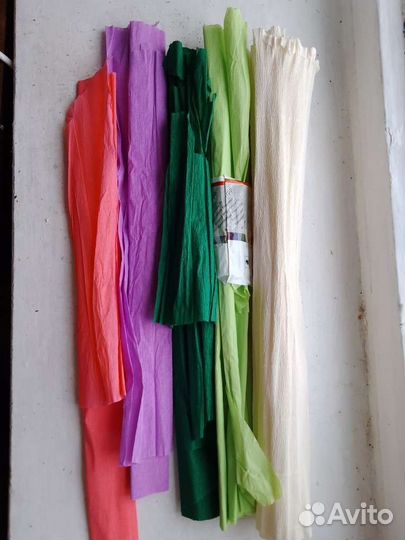 Гофрированная бумага остатки