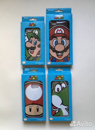 Чехлы для телефонов по Super Mario Марио