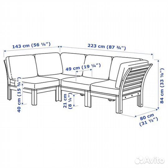 Садовая мебель IKEA