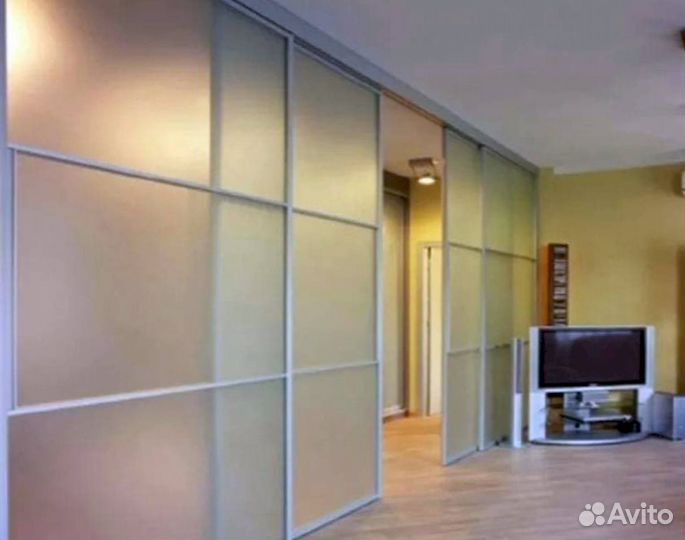 Подвесные перегородки и двери