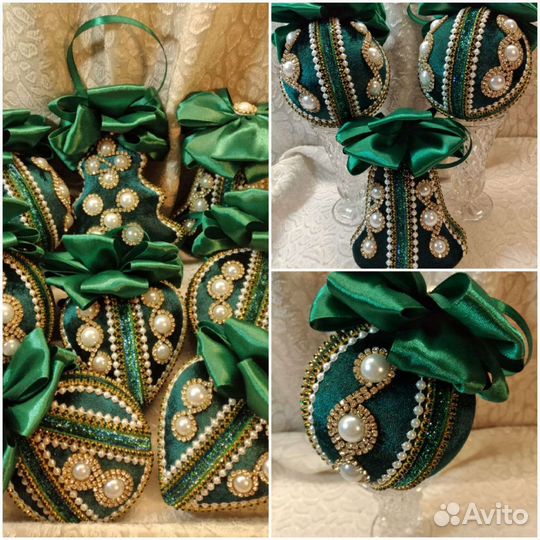 Новогодние игрушки ручной работы