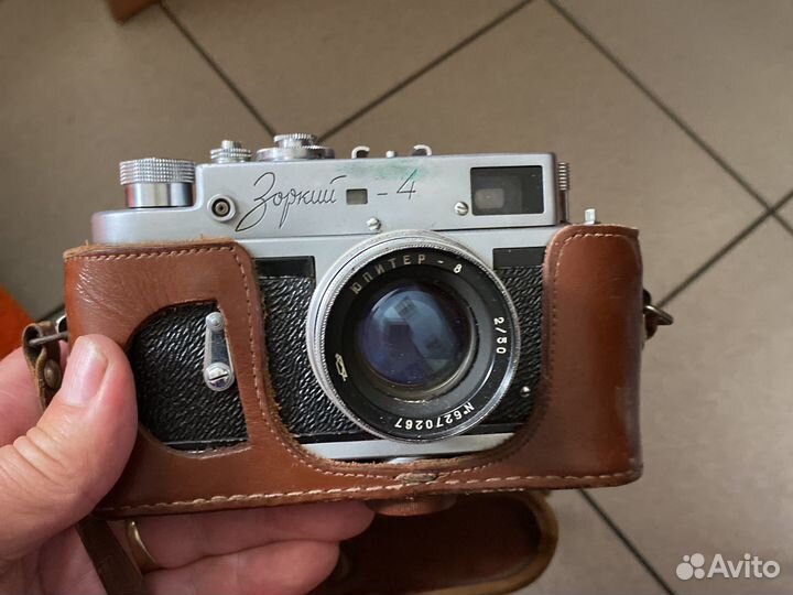 Плёночный фотоаппарат Зоркий 4