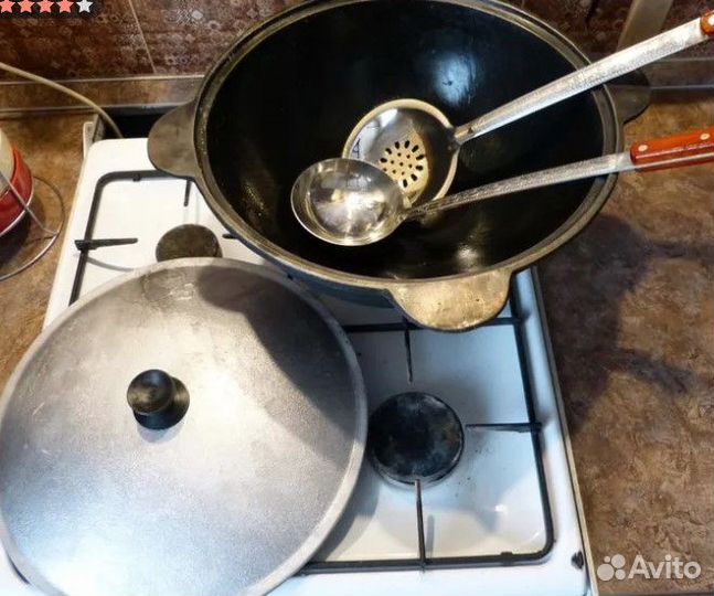 Казан чугунный