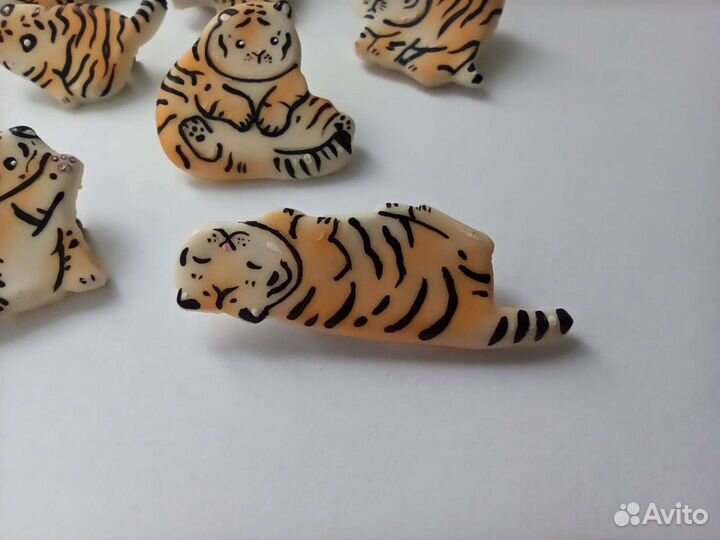 Значки из полимерной глины 