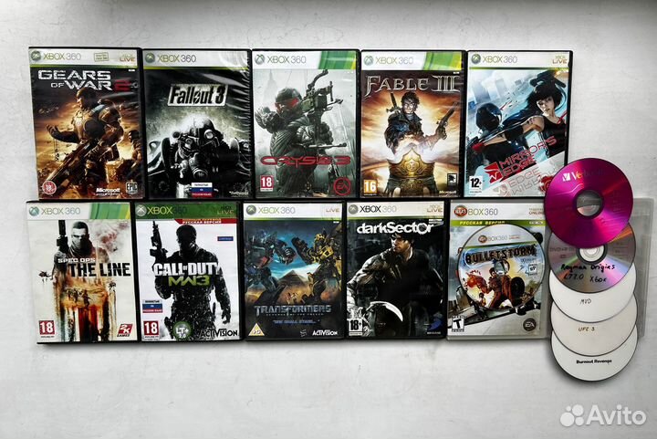 Игры на Дисках Xbox 360 / Xbox Classic (Чипирован)