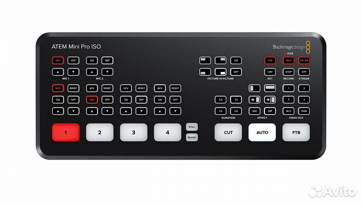 Blackmagic atem mini PRO ISO (Абсолютно новый)