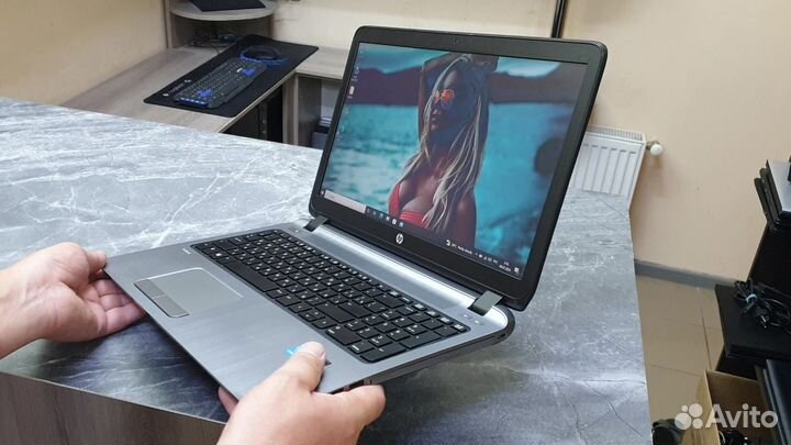 Ноутбук Hp / Intel Core i7 / Видеокарта 2 Гб / SSD