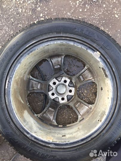 Диски r17 cубару тойота wv