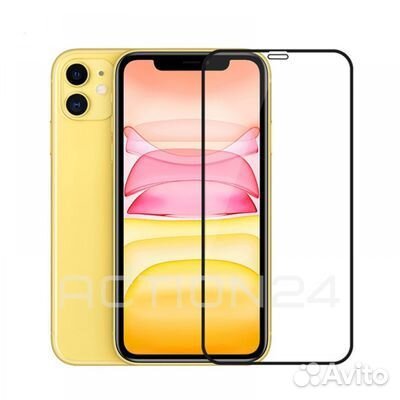 Стекло на iPhone XR / iPhone 11 полного покрытия