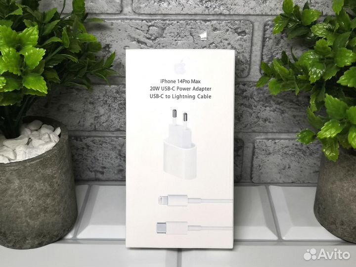 Зарядка для iPhone Блок 20W и кабель
