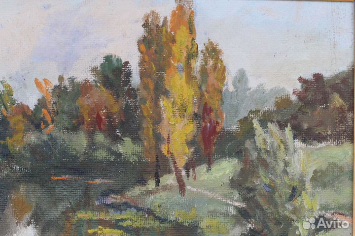 Картина Волжские Просторы, 1999г. Самара