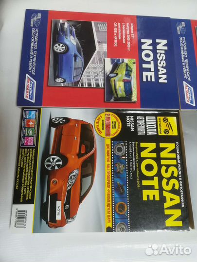 Книги Nissan Cube Note Новые