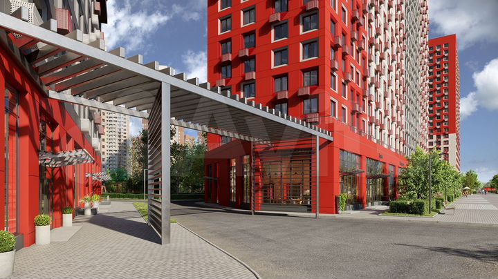 1-к. квартира, 39,2 м², 18/25 эт.