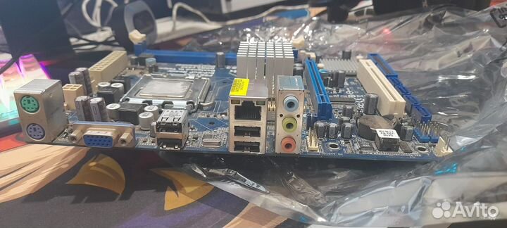 ASRock G41M-VS3 775 ddr3 + неизвестный процессор