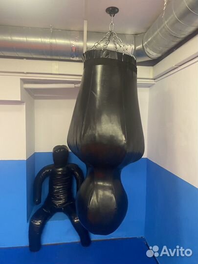 Боксерский мешок груша силуэт