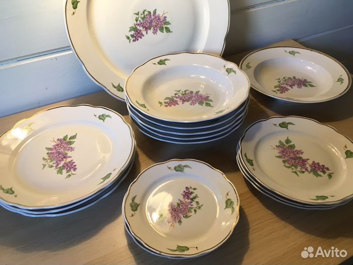Столовый сервиз Сирень Дулево