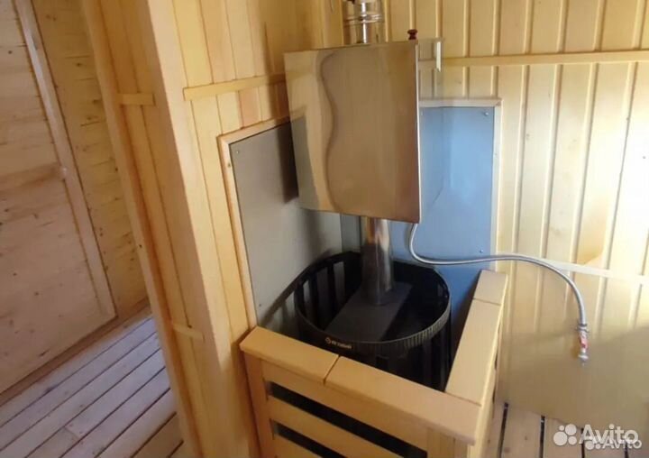 Баня двухмодульная 6х4,8 BY-4140