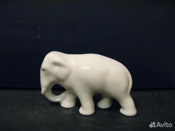 Слон Фарфор СССР/ Винтаж-Отличное Сост