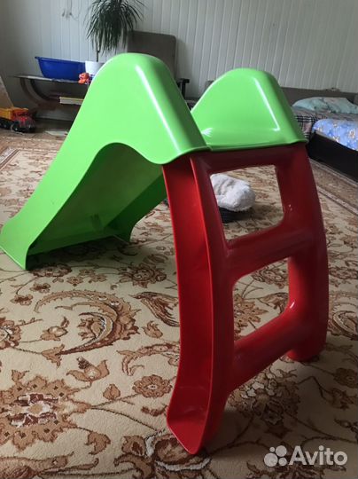 Горка пластмассовая 70см высота