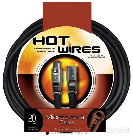 Кабель микрофонный OnStage MC12-50