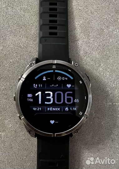 Часы Garmin Fenix 8 Amoled Sapphire 47 mm