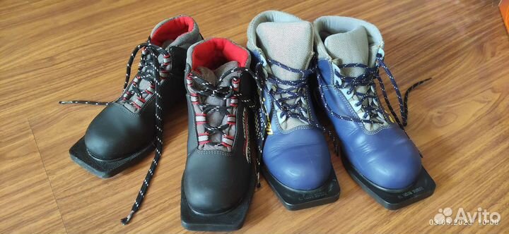 Лыжные ботинки р.35,37