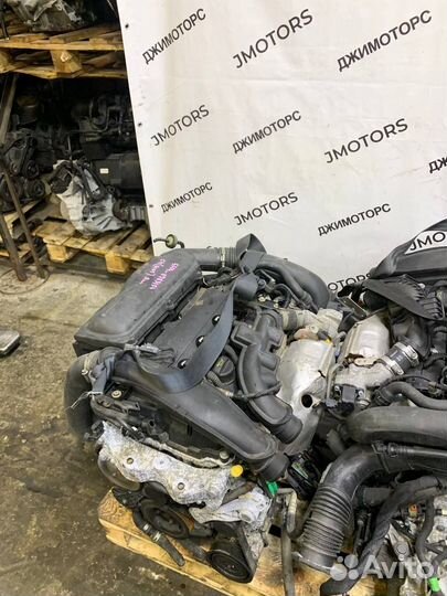 Двигатель EP6 EP6DT 5F04 Turbo Peugeot 3008