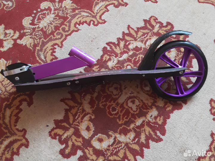 Самокат детский двухколесный бу на запчасти