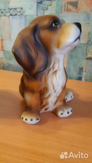 Собака керамика