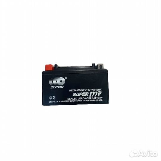 Аккумулятор 12В 7Ач outdo UTX7A-BS(MF) (аналог CT1