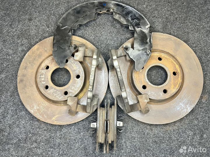 Тормоза передние 300мм ford focus 2