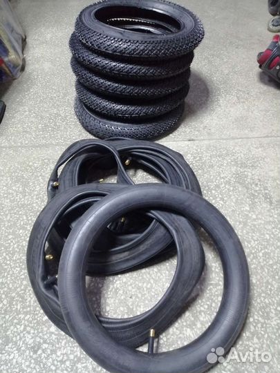 Камеры и покрышки для колясок и велосипедов