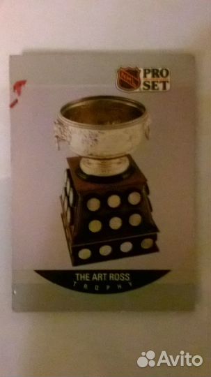 Коллекция карточек Pro Set NHL 1990, идеал. сост