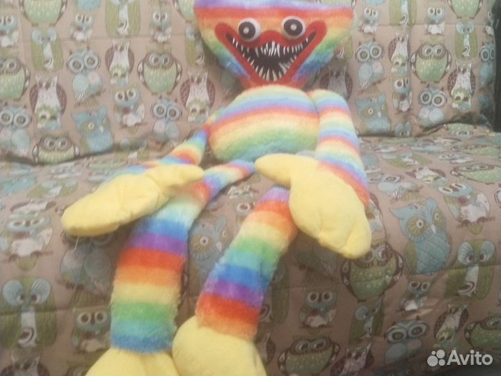 Игрушка детская Хаги Ваги радужный