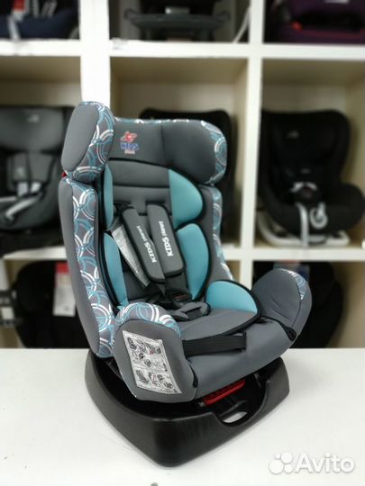 Автокресло 0-25кг Kids Planet Galactic лазурные кр