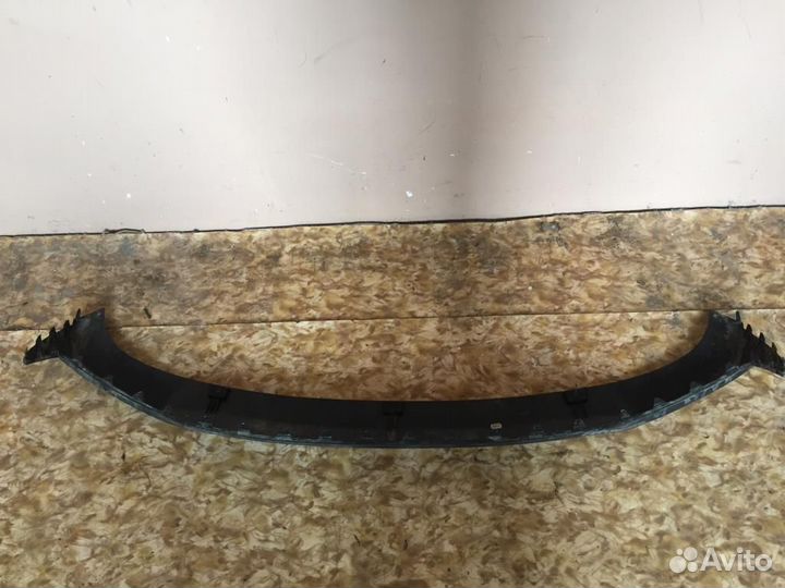 Спойлер заднего бампера hyundai Solaris с 2017