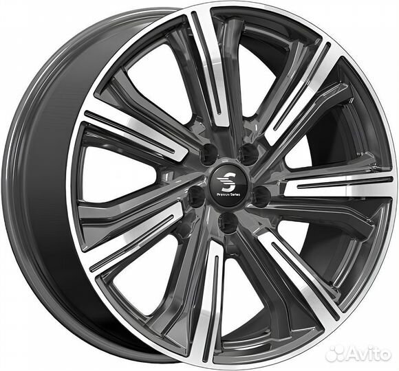 Premium Series кр1067 8.5x20 5x108 ET 45 Dia 63.4 (Fury black)