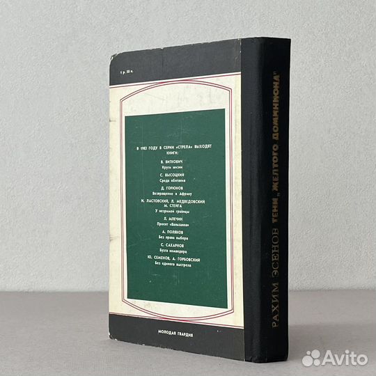 Тени желтого доминиона Рахим Эсенов 1983