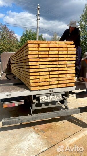 Доска обрезная 25х150х6000мм от производителя