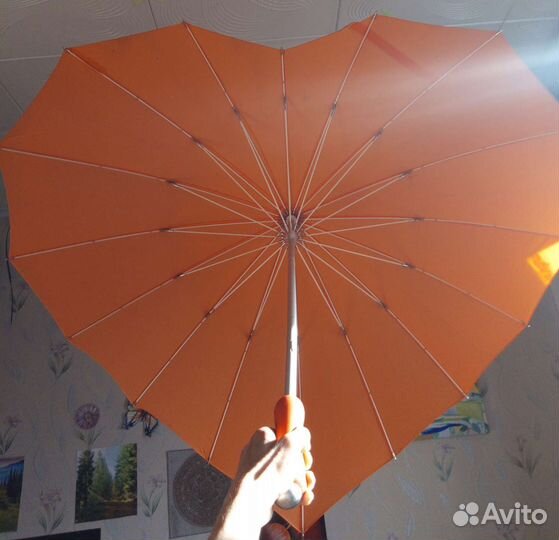 Зонт Сердце для двоих 16 спиц