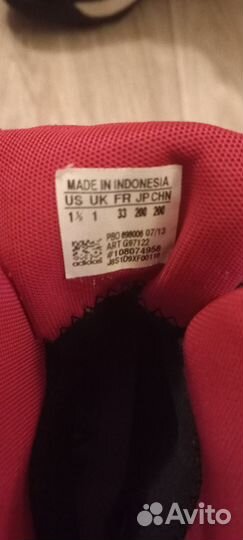 Ботинки спортивные Adidas для девочки