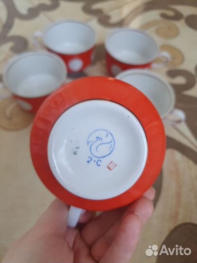 Сервиз чайный, тарелки