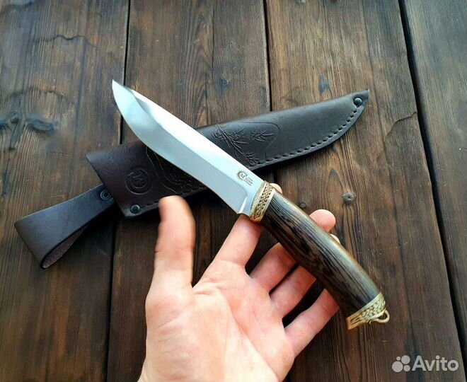Нож Беркут из кованой стали Х12мф