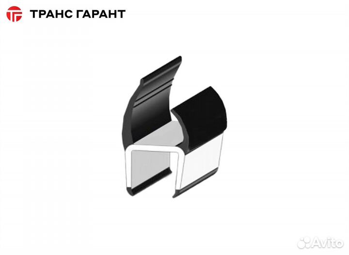 Уплотнитель резинопластиковый B-18мм