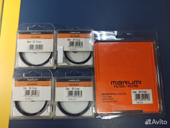 Фильтр Marumi 8-лучевой 8хСross 62 58 55 49