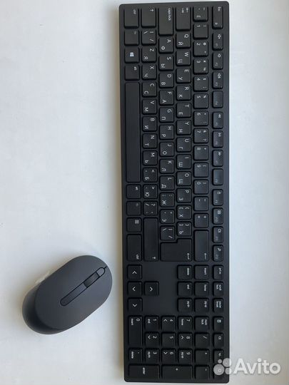 Клавиатура и Мышь Dell KM5221w pro wireless black